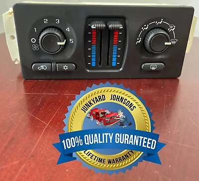 ✅ 2003-2004 Chevy Silverado 1500 2500 AC Heater Manual Climate Temp Control • $149.99