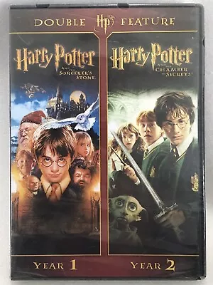 Harry Potter & Sorcerers Stone / Chamber Of Secrets (DVD 2-disc Set) NEW Sealed • $9.80