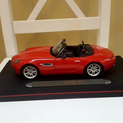 £9.99 • Buy Red BMW Z8 Maisto 1:18 Scale Diecast Model Car *RARE*