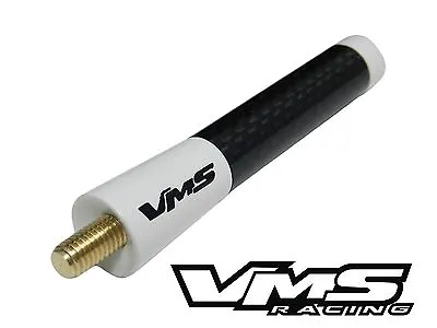 Vms Racing 3  Cnc Billet White Carbon Fiber Antenna For 00-09 Honda S2000 • $15.95