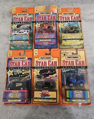 Matchbox 1997 Star Car Collection Series 1 Complete Set Of 6 MIAMI VICE MASH + • $39.99