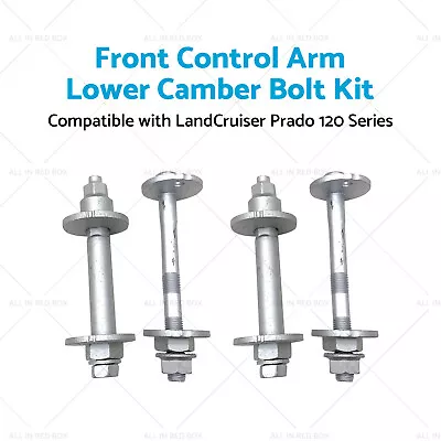 Front Control Arm Lower Camber Bolt Kit Suitablefor LandCruiser Prado 120 Series • $72.52