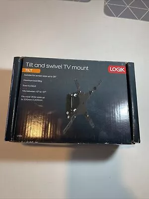 LOGIK CANTILEVER TV MOUNT  Bracket Swivel Hang Wall Up To 26''  8Kg - NEW • £9.99