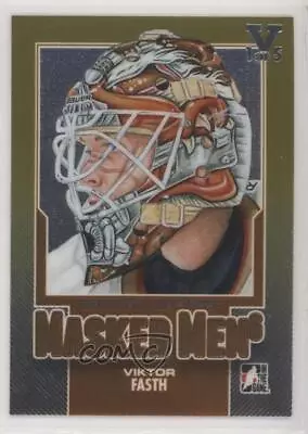 2013-14 ITG Between The Pipes Men 6 Gold Vault Silver /5 Viktor Fasth Rookie RC • $8.33