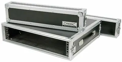 Citronic Rack 19'' Equipment Flightcase 2U For Audio Disco Amp MultiPurpose Rack • £131.92