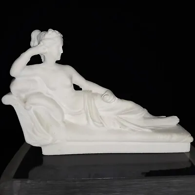 Vtg Paolina Borghese Venus Reclining Nude Carved Sculpture Statue G Ruggeri • $184.95