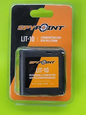 $62.36 • Buy New Spypoint Lit-10 Lithium Rechargable Battery Pack For Link Micro, Cell Link 