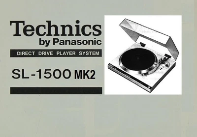 £495 • Buy Technics SL-1500 Mk2 Direct Drive Turntable & Audio Technica Cartridge & Stylus