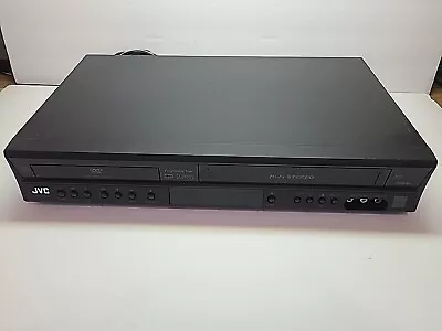 JVC HR-XVC16 DVD Player & Video Cassette Recorder 4-Head Hi-Fi VCR Combo ~TESTED • $70