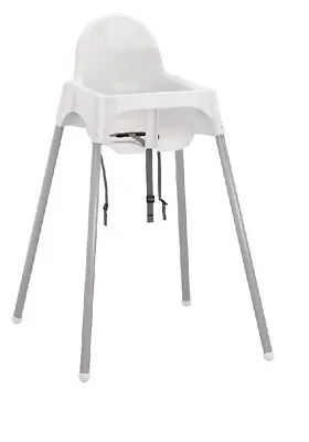 IKEA ANTILOP Highchair With Safety Belt White • £19.99