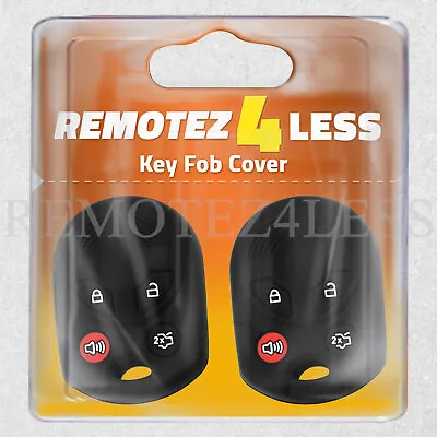 2 Key Fob Cover For 2011 2012 2013 Ford F150 F250 F350 Remote Case Skin Jacket • $9.95