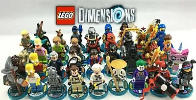 $7.98 • Buy Lego Dimensions Minifigures Vehicle Tag Doctor Owen Grady Shaggy E.T. Jay Cole