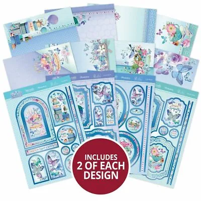 £5.74 • Buy Card Making Toppers Kits Hunkydory Butterfly Blue Birthday Mother Mum Ladies Kit