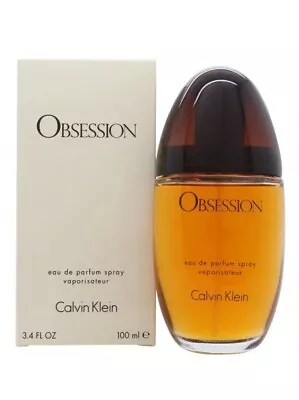 Calvin Klein Obsession Women's Eau De Parfum - 100ml New And Sealed Free Deliver • £24.99