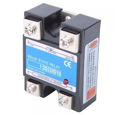 DC Control DC SSR Solid State Relay 10A 3-32VDC Control 5-220VDC Load Relay • $10.33