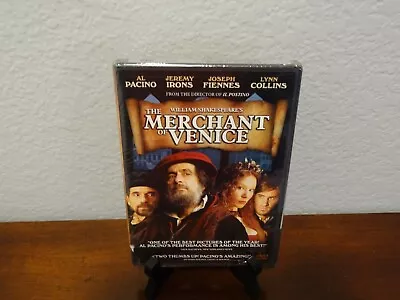 William Shakespeares The Merchant Of Venice DVD Al Pacino 2004 BRAND NEW • $12.99