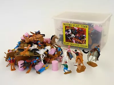 65 Piece Mega Rodeo Play Set  Perfect Toy Gift For Cowboy Or Cowgirl Horse Pony • $94.90