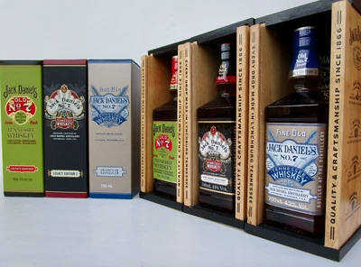 $649 • Buy Jack Daniels Legacy Edition Set Complete With Bonus Ltd Edit Display Boxes!!!!!!