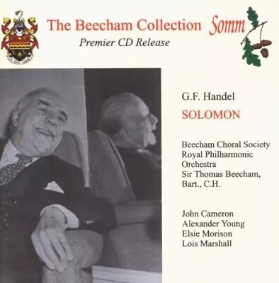 Handel Lso Beecham - Solomon New Cd • £43.82