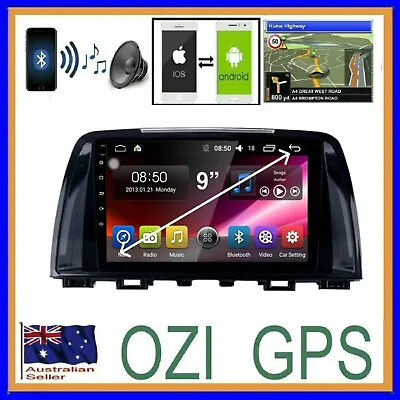 MAZDA 6 2013 GPS WIRELESS CARPLAY ANDROID AUTO DAB+ DVR TPMS ODB Works With BOSE • $60.39