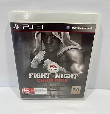 Fight Night Champion Sony PlayStation 3 PS3 Game Complete PAL 4. VGC • $21.80