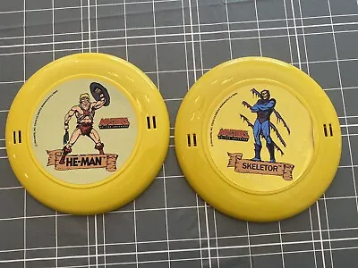 Vintage He Man Masters Of The Universe Overseas Frisbees 1996 Rare • $125