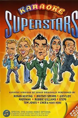 Karaoke Superstars DVD Karaoke Music (2000) Various Quality Guaranteed • £1.95