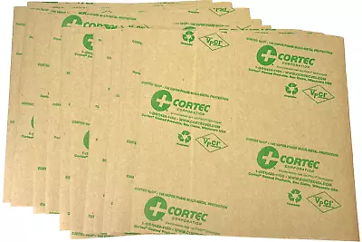 1000 Per! Cortec VpCI-146 12 X 12  VCI Paper 35 Lb. Sheets Bulk Rust Prevention • $64.99