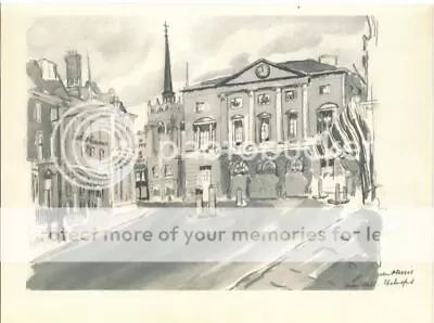 Vintage Print Shire Hall Chelmsford Essex H E Du Plessis 1947 • $12.62