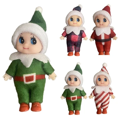 $9.20 • Buy Christmas Tree Elf Doll Home Oranments Kids Baby On The Shelf Elf Toy Gifts
