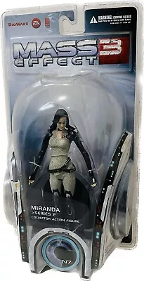 Mass Effect 3 Series 2 MIRANDA Collector Action Figure Factory Sealed • $30.60