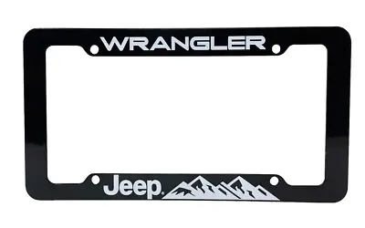 NEW Jeep Wrangler License Plate Frame Universal Fit 12.5  X 6.5  - 1 PC • $10.95