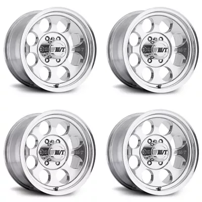 Set 4 15  Mickey Thompson Classic III Polished 15x10 Wheels 5x4.5 -45mm Rims • $1160