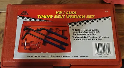 3 Pc Timing Belt Double Pin Wrench Tool Set For VW Audi VAG 1.4 1.9 TDi Golf • $55