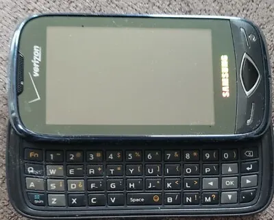 Samsung SCH-U820 Reality Verizon Cell Phone Black Keyboard Touchscreen  • $15