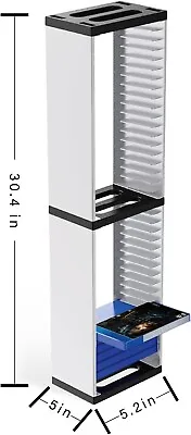 Universal Video Game Storage Stand Tower - For PlayStation/Xbox Games L6.80 • $19.99