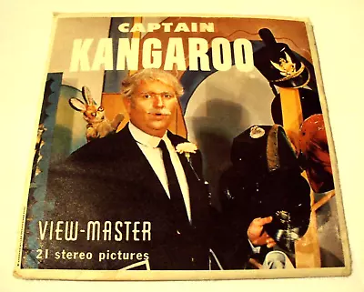 Captain Kangaroo Show View-Master 3 Reels Packet Book Vintage • $13.95