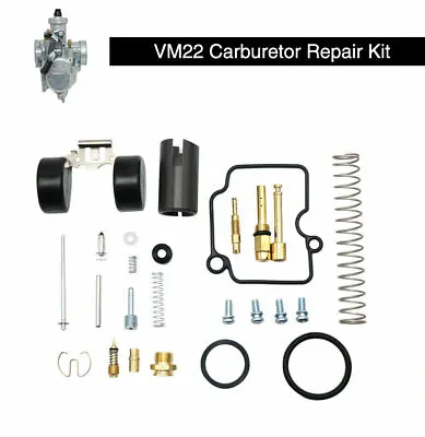 Motorcycle Mikuni VM22 Carburetor Repair Kit Carb Rebuild Float Jets Replacement • $11