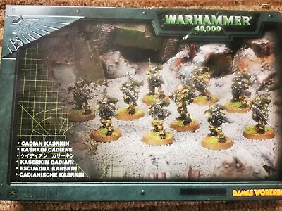 Warhammer 40k Metal Kasrkin Complete Box Set. OOP And Rare.  • £33
