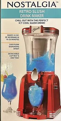 Nostalgia Frozen Drink Maker (32oz.) Slushy And Margarita -Retro (Brand New) • $74.95