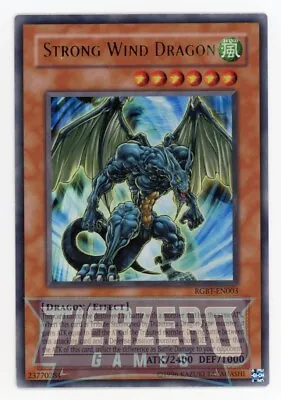 Yugioh RGBT-EN003 Strong Wind Dragon Ultra Rare NM/LP • £8.95