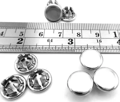 5/16  ID Caps Polished Nickel-Plated Steel Plug Push Fits 5/16  Hole All Weather • $17.57