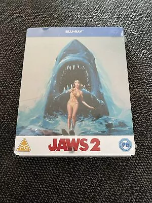 Jaws 2 Blu Ray Steelbook New • £16