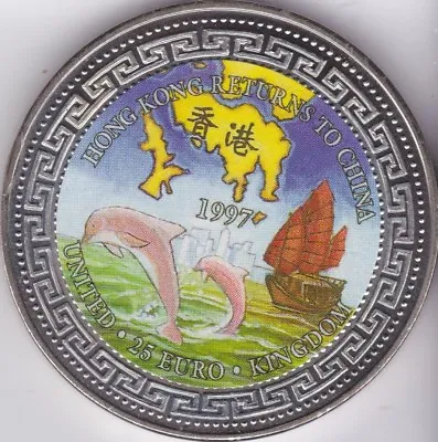 £9.95 • Buy 1997 Hong Kong Returns To China Commemorative Medal A174