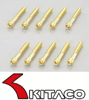 Kitaco #060-1432300 24K Gold Plated Vivid Bolt Set / R Side Cover Honda GROM 125 • $45.93