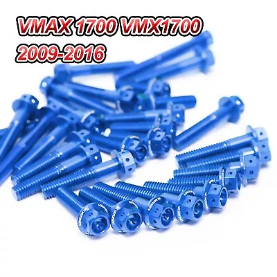 Blue CNC Engine Bolt Kit Set For Vmax 1700 VMX1700 09 10 11 12 13 14 • $96.91