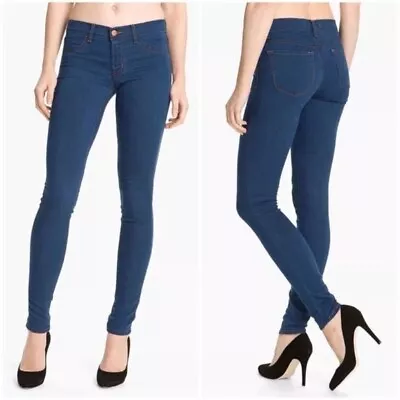 J Brand Jeans 26 Super Soft & Stretchy Dark-Wash Skinny Denim Jeggings • $34.99