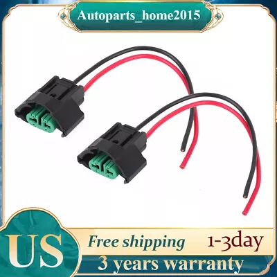 H11 Socket Female Adapter Wiring Harness Pigtail Plug Fog-Head Light Connector🔥 • $5.69