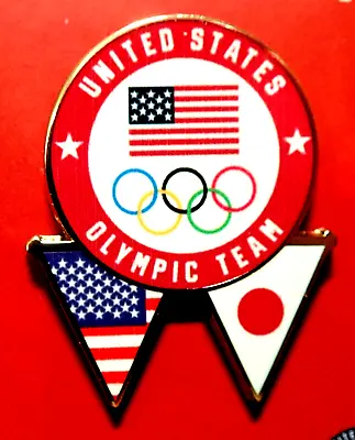 On Card ...official 2024 Paris Olympic Games Team Usa Noc Pin • $9.95