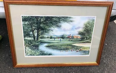 £48 • Buy A Really Nice TERRY HARRISON Framed VINTAGE SIGNED Print